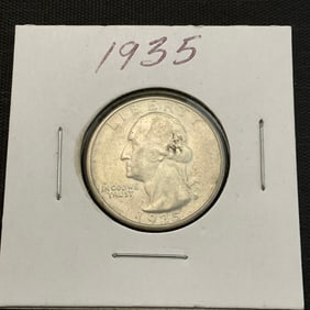 1935 Washington Silver Quarter