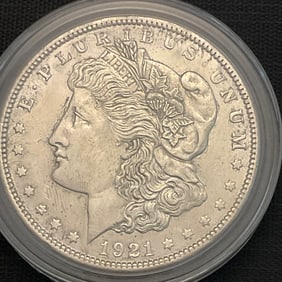 1921 Morgan Silver Dollar