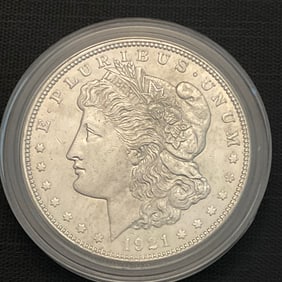 1921 D Morgan Silver Dollar