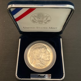 2001 American Buffalo Proof Silver Dollar