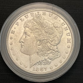 1887 Morgan Silver Dollar