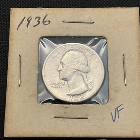 1936 Washington Silver Quarter