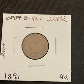 1891 Indian Head Cent