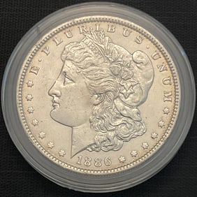 1886 Morgan Silver Dollar