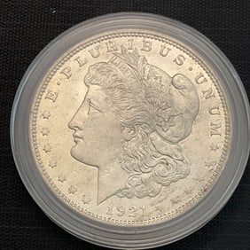 1921 Morgan Silver Dollar