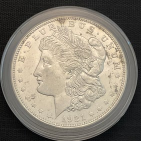 1921 D Morgan Silver Dollar