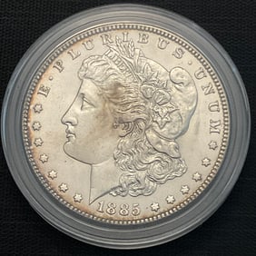 1885 Morgan Silver Dollar