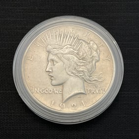 1921 Peace Silver Dollar