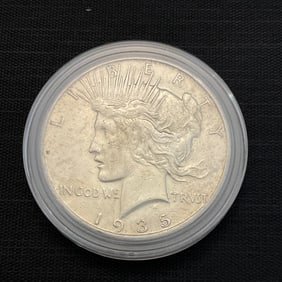 1935 S Peace Silver Dollar