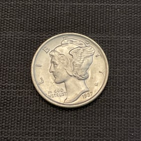 1937 D Mercury Silver Dime
