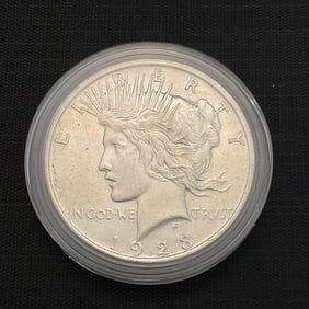 1923 Peace Silver Dollar