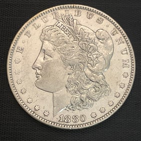 1880 Morgan Silver Dollar