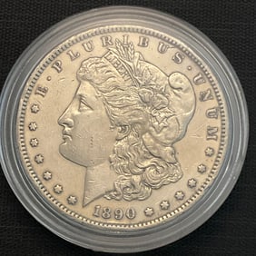 1890 S Morgan Silver Dollar