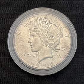 1926 D Peace Silver Dollar