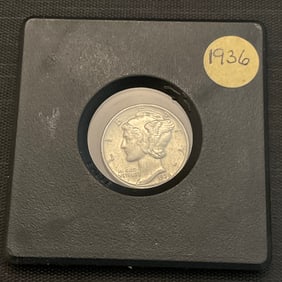 1936 Mercury Silver Dime