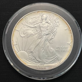 1994 American Silver Eagle .999 Fine Silver Dollar Coin