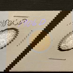 1906 D Barber Silver Dime: 1906 D Barber Silver Dime, Composition 90% Silver, net weight 0.07234 ozt pure silver, Condition, see photographs.