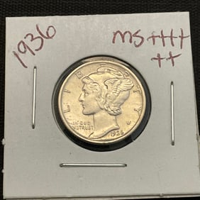 1936 Mercury Silver Dime