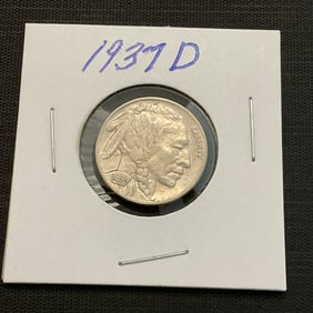 1937 D Buffalo Nickel