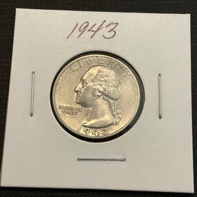1943 Washington Silver Quarter