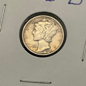 1935 D Mercury Silver Dime