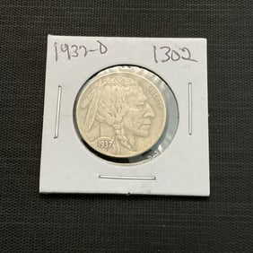 1937 D Buffalo Nickel