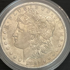 1882 S Morgan Silver Dollar