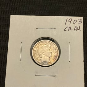 1903 Barber Silver Dime