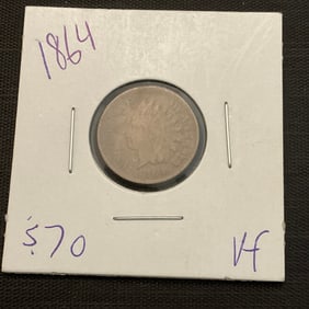 1864 Indian Head Cent