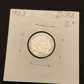 1903 Barber Silver Dime