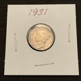 1931 Mercury Silver Dime