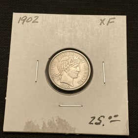 1902 Barber Silver Dime