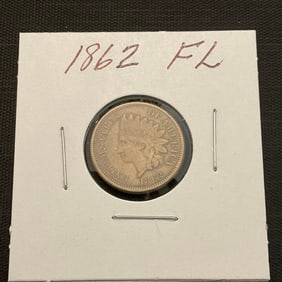 1862 Indian Head Cent