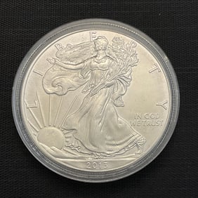2013 American Silver Eagle .999 Fine Silver Dollar Coin