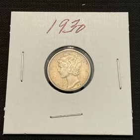 1930 Mercury Silver Dime