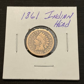 1861 Indian Head Cent