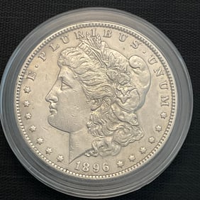 1896 Morgan Silver Dollar
