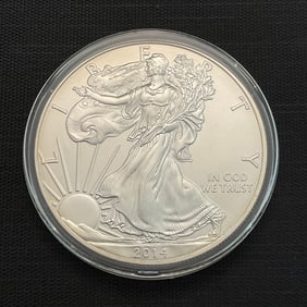 2014 American Silver Eagle .999 Fine Silver Dollar Coin