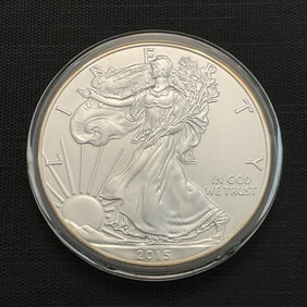 2015 American Silver Eagle .999 Fine Silver Dollar Coin