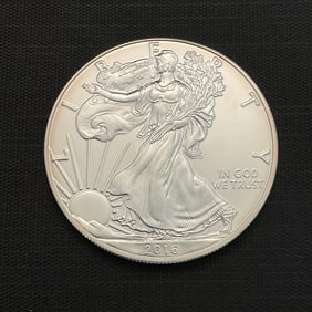 2016 American Silver Eagle .999 Fine Silver Dollar Coin