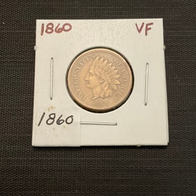 1860 Indian Head Cent
