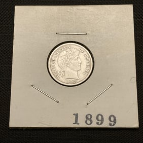 1899 Barber Silver Dime