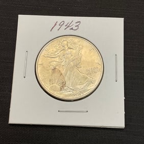 1943 Walking Liberty Silver Half Dollar