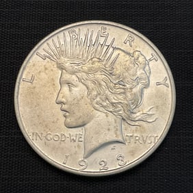 1923 D Peace Silver Dollar