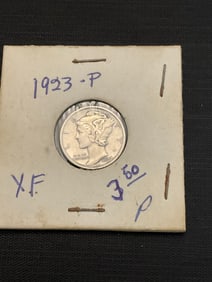 1923 Mercury Silver Dime