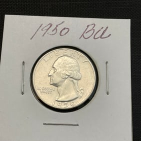 1950 Washington Silver Quarter