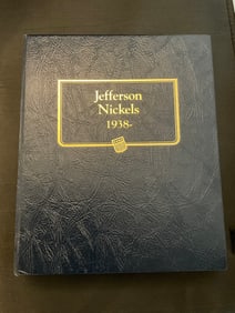 Collection of 179 Jefferson Nickels 1938-2003 in Whitman Coin Album