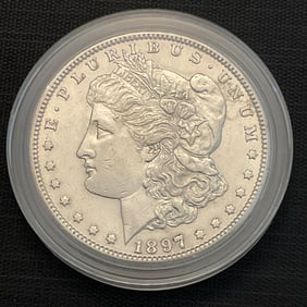 1897 S Morgan Silver Dollar