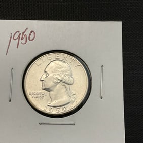 1950 Washington Silver Quarter