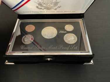 US Mint 1992 Premier Silver Proof Set